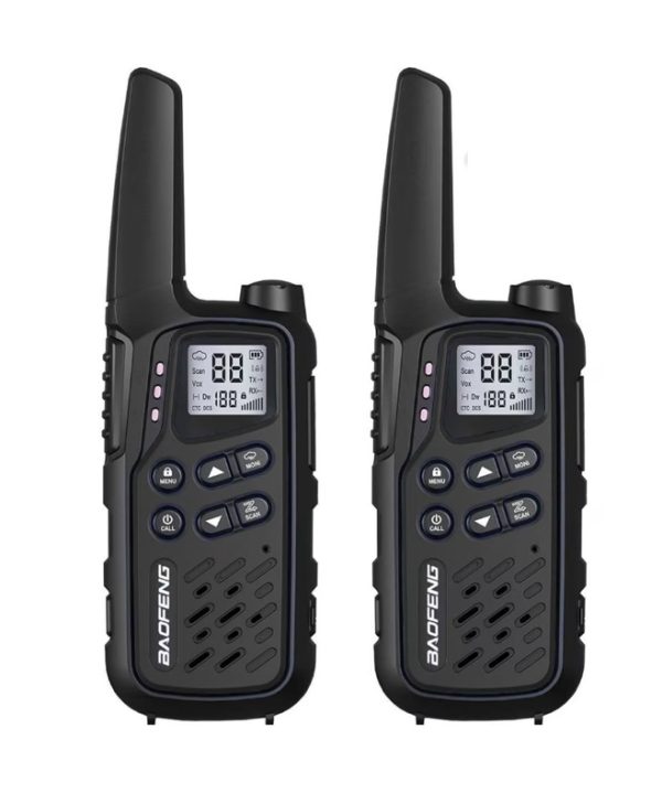 Baofeng Walkie-Talkie BF-T25E Black 5904921481861