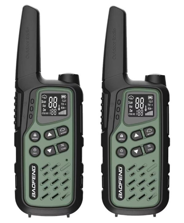 Baofeng Walkie-Talkie BF-T25E Green 5904921481885