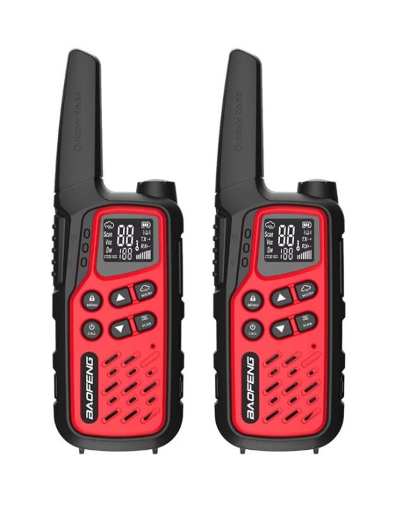 Baofeng Walkie-Talkie BF-T25E Red 5904921481878