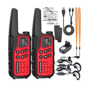 Baofeng Walkie-Talkie BF-T25E Red 5904921481878 - Image 2