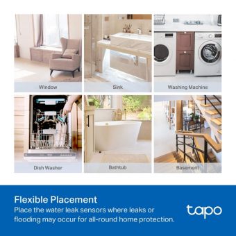 TP-Link Tapo Smart Water Leak Sensor (Hub Required) Tapo T300 - Image 8