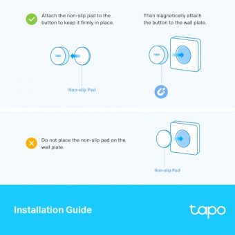 TP-Link Tapo Smart Remote Dimmer Switch (Hub Required) Tapo S200D Ver:1.20 - Image 7