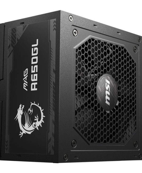 MSI MAG A650GL 650W 12cm Fan Fully Modular 80+ Gold 306-7ZP8C11-CE0
