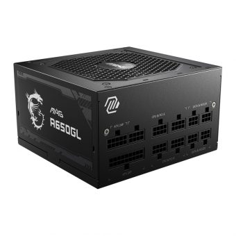 MSI MAG A650GL 650W 12cm Fan Fully Modular 80+ Gold 306-7ZP8C11-CE0 - Image 2