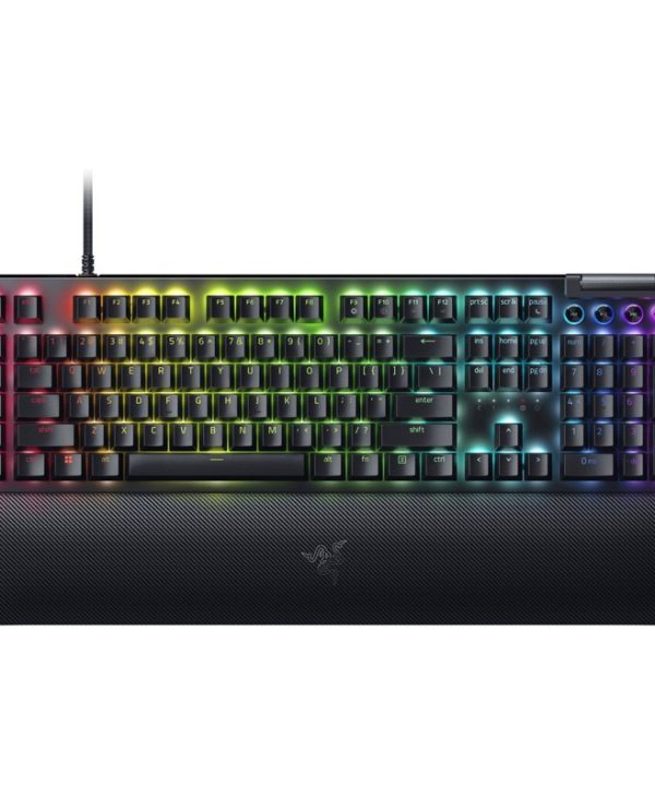 Razer BLACKWIDOW V4 RGB Green Switches Gaming Mechanical Keyboard US layout RZ03-04690100-R3M1
