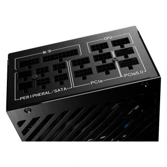 LC-Power V3.0 1000W 13.5cm Fan Fully Modular 80+ Platinum PCIe 5.0 Black LC1000P V3.0 - Image 3