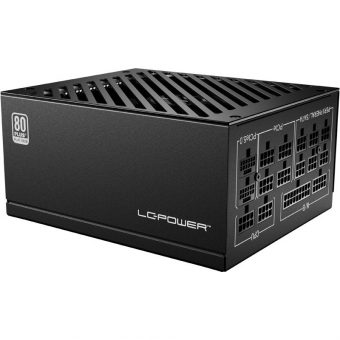 LC-Power V3.0 1000W 13.5cm Fan Fully Modular 80+ Platinum PCIe 5.0 Black LC1000P V3.0 - Image 4