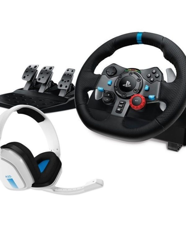 Logitech G29 Driving Force With Astro A10 White Headset 991-000486