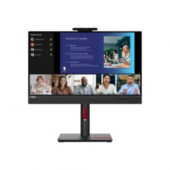 Lenovo ThinkVision T24v-30 23.8'' FHD IPS 75Hz Conference Monitor With 2.0Mp Camera Black 63D8MAT3EU