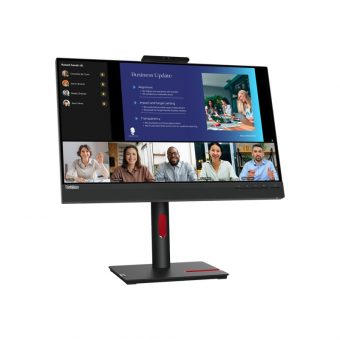 Lenovo ThinkVision T24v-30 23.8'' FHD IPS 75Hz Conference Monitor With 2.0Mp Camera Black 63D8MAT3EU - Image 2