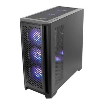 SuperCase AckerMan 29A Series Tempered Glass RGB Midi-Case Black AC29AL - Image 4