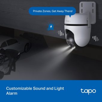 TP-Link Tapo C520WS QHD Pan/Tilt Outdoor Home Security Wi-Fi Camera - Image 6