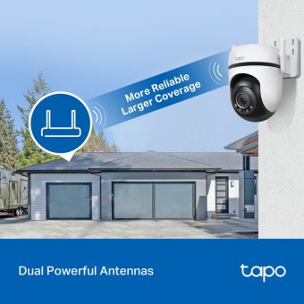 TP-Link Tapo C520WS QHD Pan/Tilt Outdoor Home Security Wi-Fi Camera - Image 7