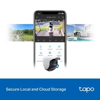 TP-Link Tapo C520WS QHD Pan/Tilt Outdoor Home Security Wi-Fi Camera - Image 9