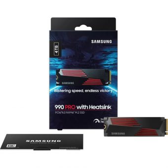 Samsung 990 Pro HS 4TB M.2 2280 PCIe Gen4x4 MZ-V9P4T0CW - Image 10