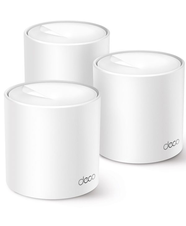 TP-Link AX1500 Whole Home Mesh Wi-Fi 6 System Deco X10 3-Pack