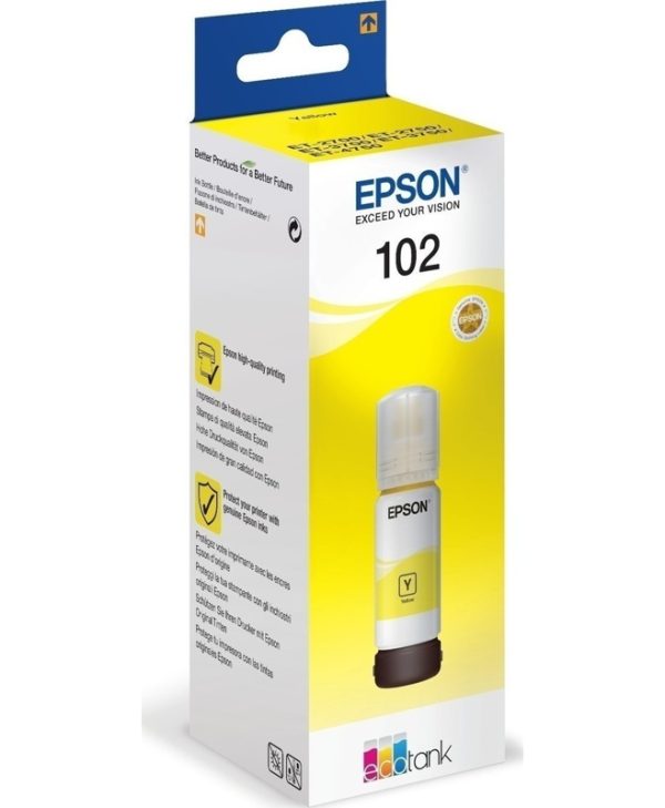 Epson Ecotank 102 Yellow Ink 70 ml C13T03R440