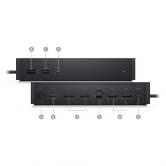 Dell UD22 Universal USB-C Docking Station 210-BEYV - Image 6