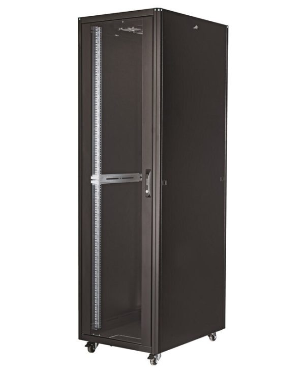 Elegant 42U 19" Standing Rack Cabinet 100cm ELGT42U6010BL961