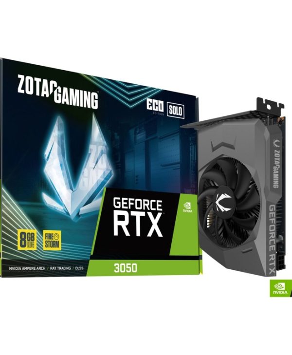 Zotac GeForce RTX 3050 ECO SOLO 8GB GDDR6 ZT-A30500R-10L