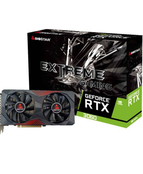 BIOSTAR GeForce RTX 3060 12GB GDDR6 VN3606RML9