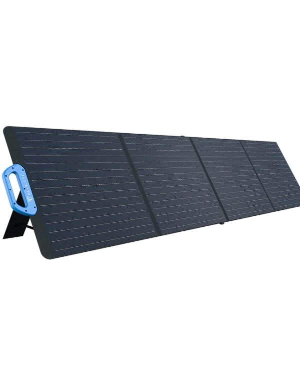 Bluetti Portable Solar Panel PV200 Monocrystalline 23.4% Eff. 20.5.6V/9.7A 200W MC4 IP65 Foldable PV200-EU-BK-BL-01