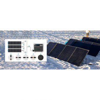 Bluetti Portable Solar Panel PV200 Monocrystalline 23.4% Eff. 20.5.6V/9.7A 200W MC4 IP65 Foldable PV200-EU-BK-BL-01 - Image 6