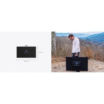 Bluetti Portable Solar Panel PV350 Monocrystalline 23.4% Eff. 37.5V/9.2A MC4 350W IP65 Foldable PV350-EU-BK-BL-01 - Image 8