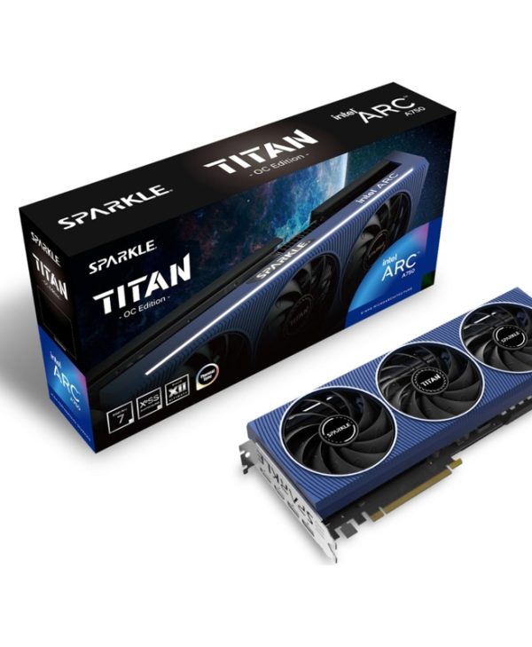 Sparkle Intel Arc A750 Titan OC 3x Fan 8GB GDDR6 SA750T-8GOC