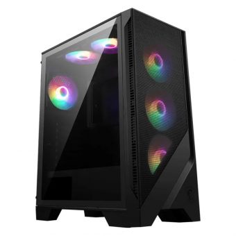 MSI MAG Forge 120A RGB Airflow Midi Tower Tempered Glass Black 306-7G23A21-809