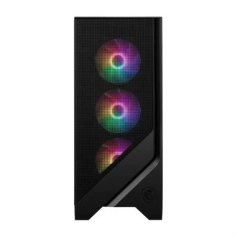 MSI MAG Forge 120A RGB Airflow Midi Tower Tempered Glass Black 306-7G23A21-809 - Image 4