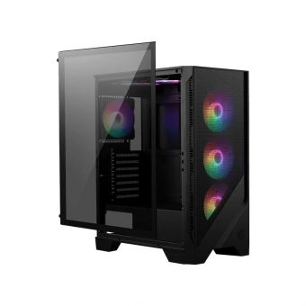 MSI MAG Forge 120A RGB Airflow Midi Tower Tempered Glass Black 306-7G23A21-809 - Image 10