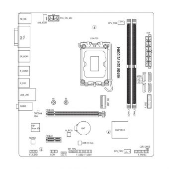 Gigabyte H610M S2H V2 DDR4 - Image 6