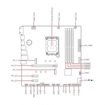 MSI PRO B760M-P 7E02-009R - Image 6