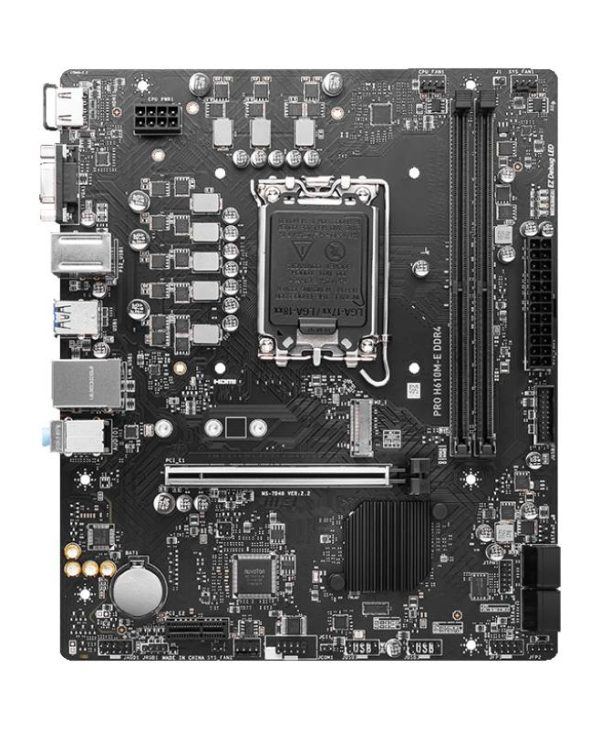 MSI PRO H610M-E DDR4 7D48-001R