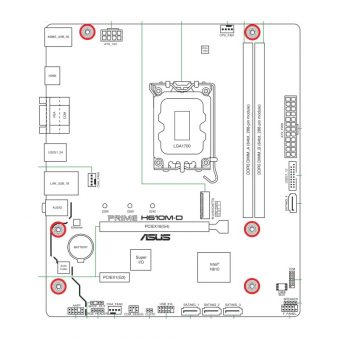 Asus Prime H610M-D 90MB1G80-M0EAY0 - Image 9