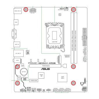 Asus Prime H610M-K ARGB 90MB1G90-M0EAY0 - Image 10