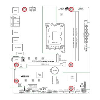 Asus Prime H610M-A-CSM 90MB1G20-M0EAYC - Image 9