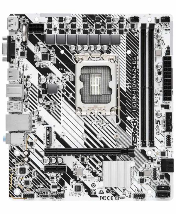 ASRock H610M-HDV/M.2+ D5 90-MXBM50-A0UAYZ