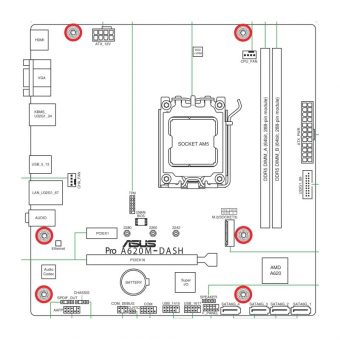 Asus Pro A620M-DASH-CSM 90MB1GD0-M0EAYC - Image 8