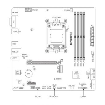 Gigabyte A620M DS3H - Image 5
