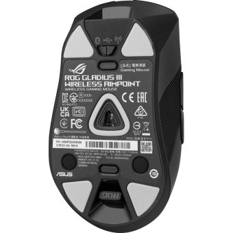 Asus ROG Gladius Aimpoint III Wireless Gaming Mouse Black 90MP02Y0-BMUA00 - Image 7