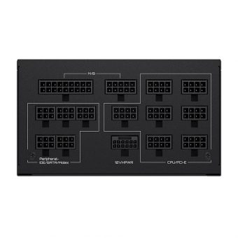 Gigabyte UD1300GM 1300w 14cm Fan Fully-Modular 80+ Gold Black GP-UD1300GM PG5 - Image 3
