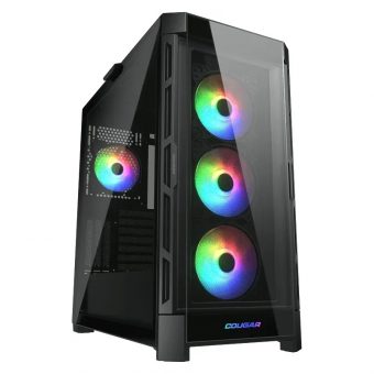 Cougar Duoface Pro RGB Midi Tower Tempered Glass Black CGR-5AD1B-RGB