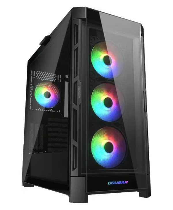 Cougar Duoface Pro RGB Midi Tower Tempered Glass Black CGR-5AD1B-RGB