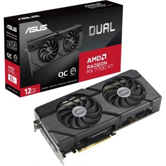 Asus Radeon RX 7700 XT Dual OC 12GB GDDR6 DUAL-RX7700XT-O12G