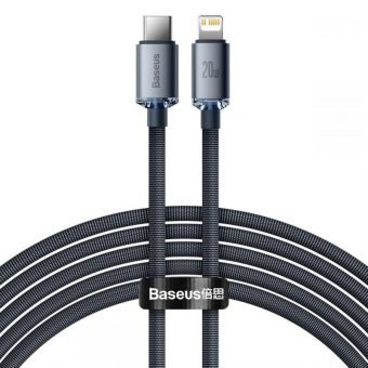 Baseus Cable USB-C 2.0 to Lightning 20W 2.0m Black CAJY000301 - Image 2