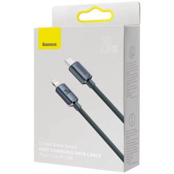 Baseus Cable USB-C 2.0 to Lightning 20W 2.0m Black CAJY000301