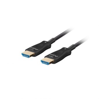 Lanberg Video Cable HDMI 2.1 (Active F.Optic) 8K 60Hz / 4K 120HZ Male - Male 30m Black CA-HDMI-30FB-0300-BK - Image 3