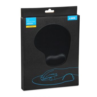 iBox Gel Mousepad Black IMP003 - Image 4